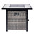 Polyethylene (PE) Wicker 4 - Person Seating Group with Fire Pit-73176273
