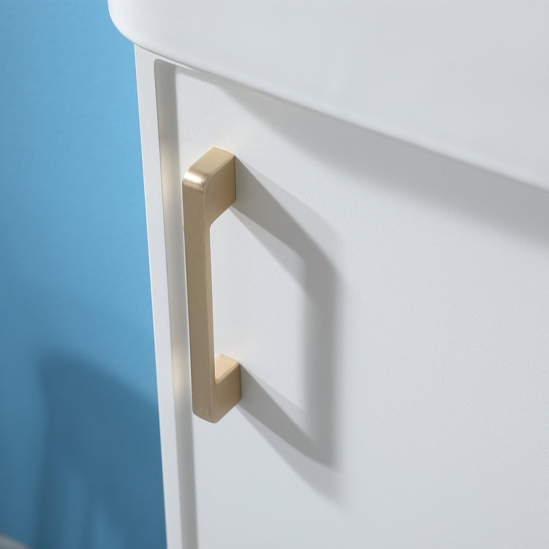 Ensemble de meuble-lavabo simple autoportant 18 po Arbutus, Blanc
