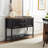 Sadie 45.7'' Solid Wood Console Table-875288648