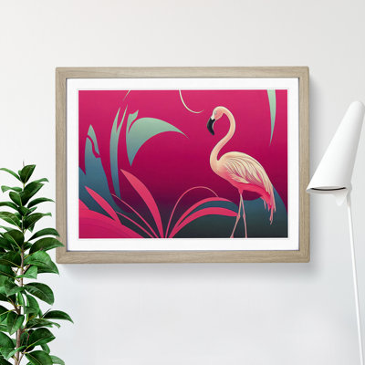 Spectacular Flamingo - Framed Print
