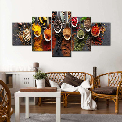 " Different Spices " 5 - Pieces