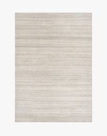 Striped Wool Hand Knotted Area Rug, 1.20m x 0.60m
