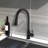 Single Handle Pull Down Sprayer Kitchen Faucet-89534849