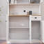 Armoire de rangement de 71 po avec comptoir pour four à micro-ondes 71 po-121117583