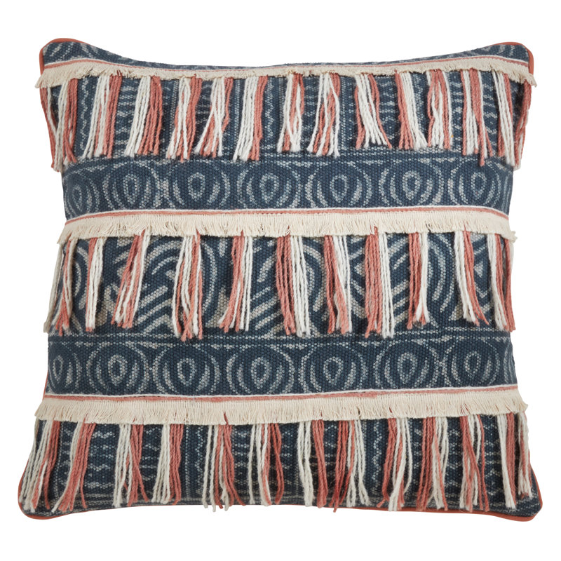 Housse de coussin en coton Beechums, H 28 po x l 28 po x P 0,25 po