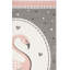 Tapis gris à pois Burgan-658639368