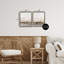 Ensemble de cadres flottants 2 pièces Mute Horizon Neutral Tones, design par Hazel J.-992964506-992964507
