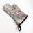 Chic Blooms Oven Mitt Cotton Twill