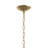 Ilia 9-Light Brushed Gold Two-Tier Chandelier-127380293