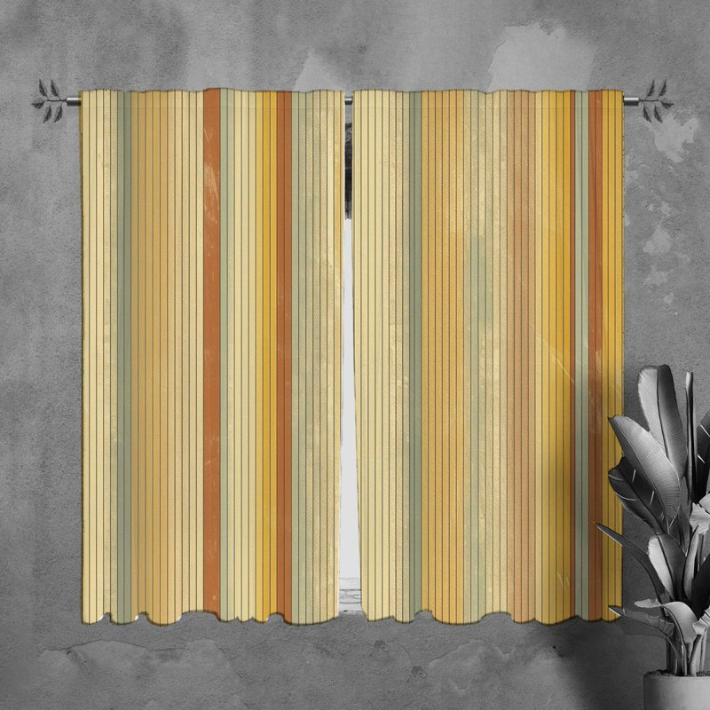 Lateen Room Darkening Curtain Pair, 40" W x 61" L