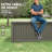 Water Resistant Deck Box, Outdoor Storage Box-150/180/230 Gallons-100670094-104345579