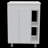White 2 Piece Bathroom Set