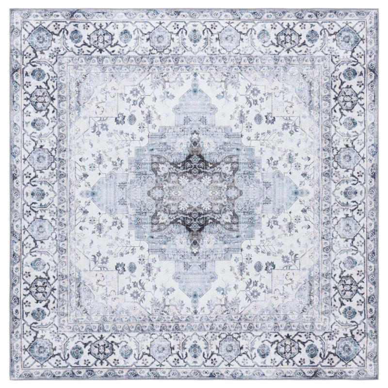 Mikali Machine Washable Non-Slip, Square 183cm