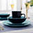 32 Piece Stoneware Dinnerware Set - Service for 8-1863693167