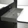 WS Bath Collections Unlimited 17.7'' White Ceramic Rectangular Bathroom Sink with Overflow