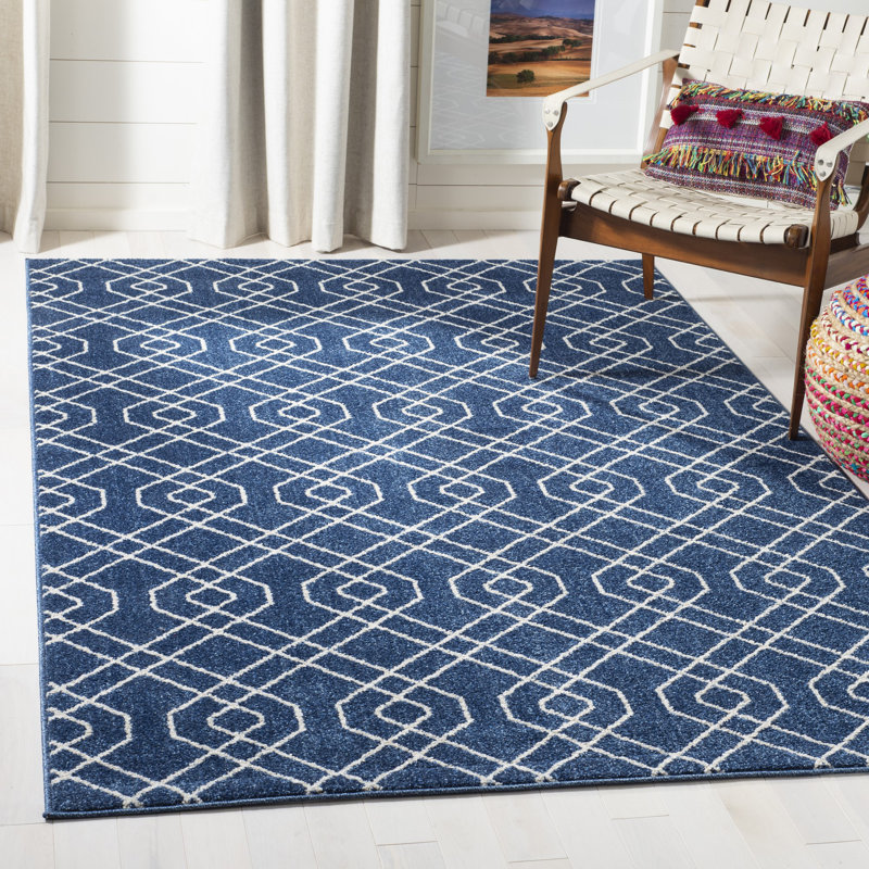 Thornbury Performance Geometric Rug, Rectangle 5'3" x 8'