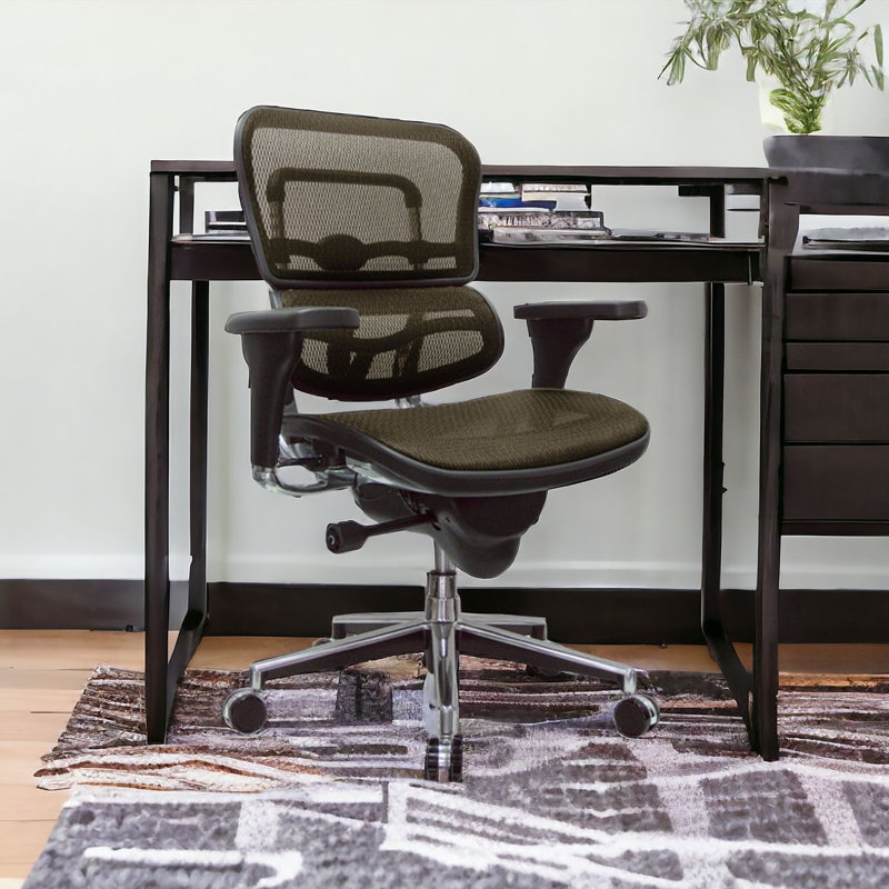 Chaise de bureau réglable, Orange