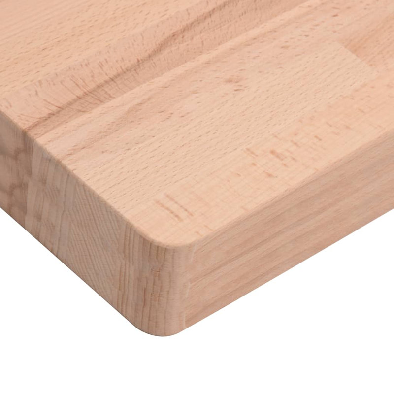 Gracie Chopping Board Solid Wood Beech, 4cm H x 50cm W x 35cm D
