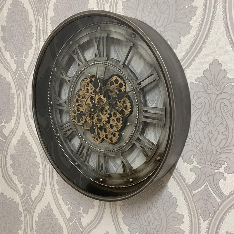 Tyringham Metal Wall Clock
