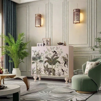 Armoire multi-rangement robuste avec plateau spacieux