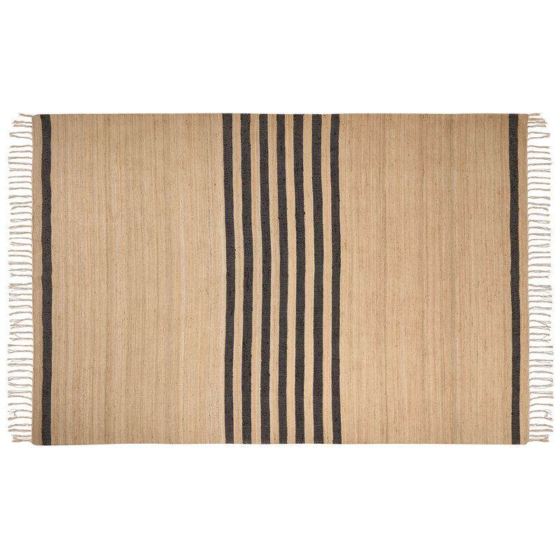 Brucie Striped Hand Woven Area Rug, Rectangle 200 x 300cm