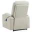 Fauteuil inclinable de massage Macklin Ivory-133571036