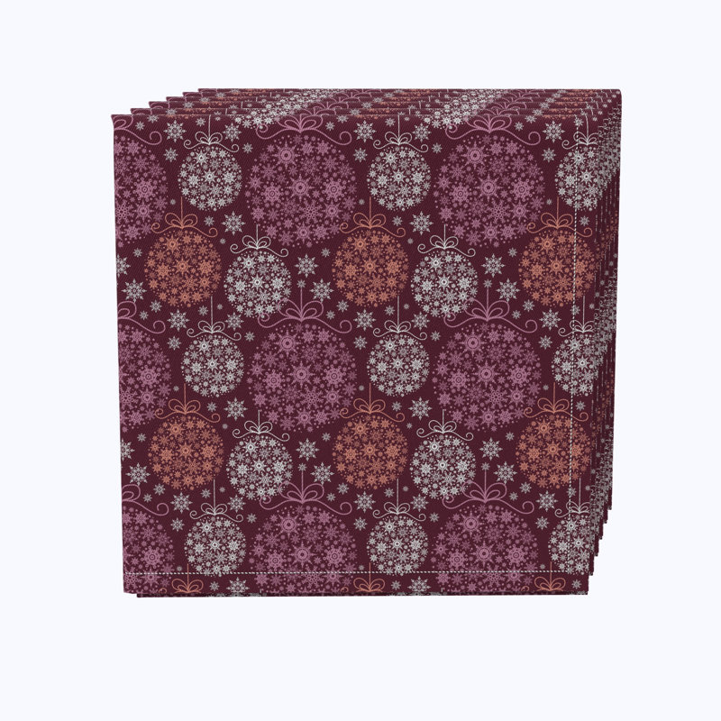 Edyn 100% Cotton No Pattern Square Napkin
