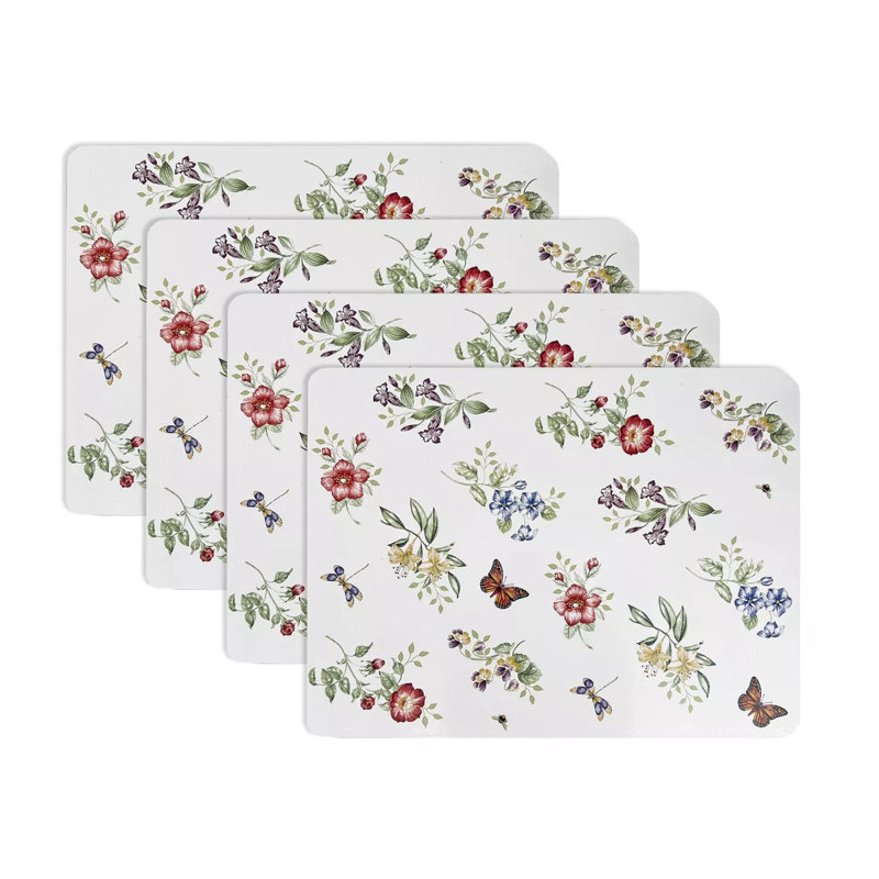 Lenox Butterfly Meadow 12" x16" Cork Placemats