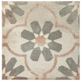 D'Anticatto Decor Florence 9" x 9" Porcelain Patterned Wall & Floor Tile