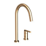 East Linear Pull Down Single Handle Kitchen Faucet