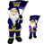 NCAA 20" Washington Blow Mold Santa