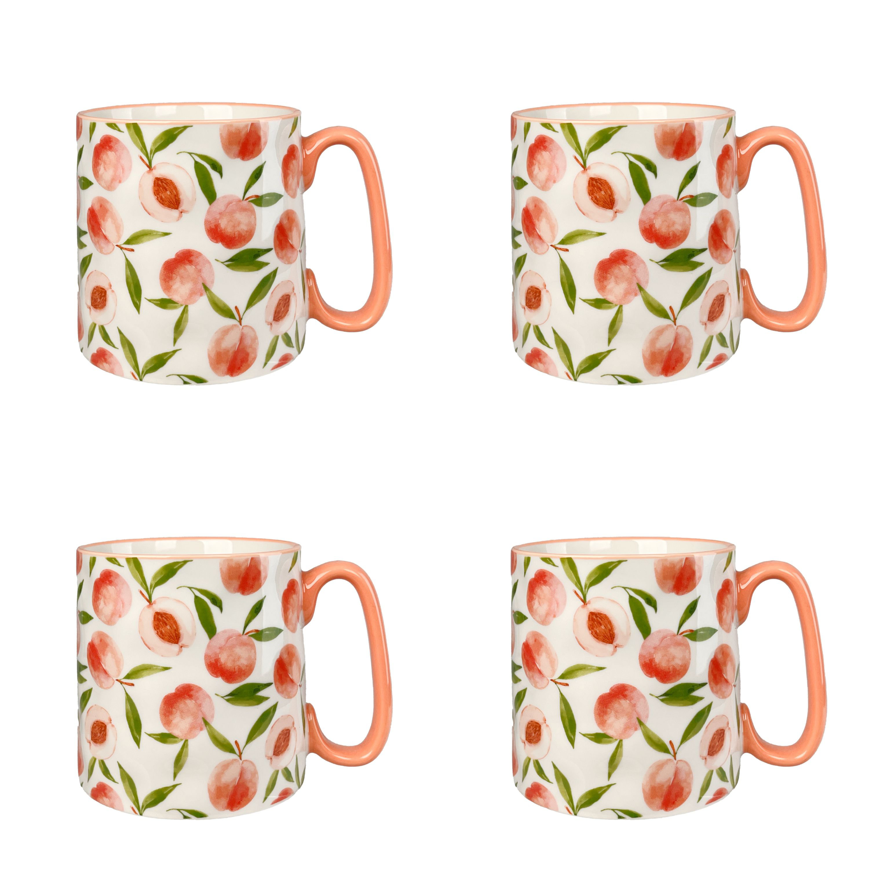 Ten Strawberry Street 10 Strawberry Street Bella Mug, Peachy Wayfair