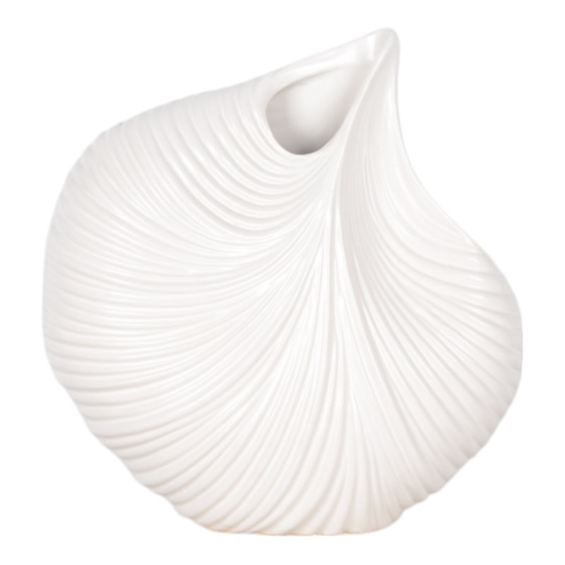 Pottery Earthenware Vase With Sculptural Hollow Design - Decorative Accent For Floral Arrangements And Home Decor