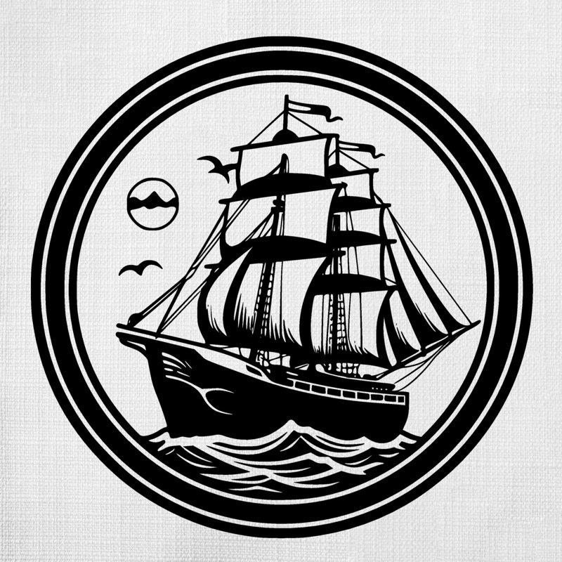 Nautical Sea Life_450 - Coussin décoratif avec coussin décoratif, H 18 po x l 18 po
