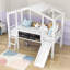 Lit mezzanine simple en bois avec glissade Ambarvale Kids-638935166