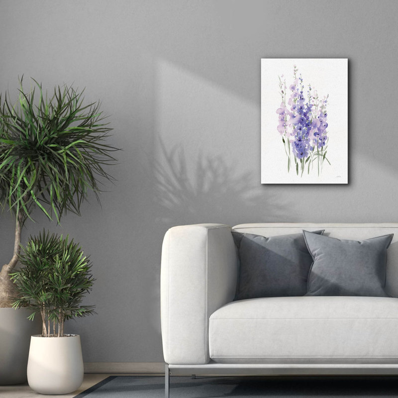 "Epic Graffiti" Spring Blooms 3 "par Katrina Pete, art mural sur toile, H 26 po x l 18 po x P 0,75 po