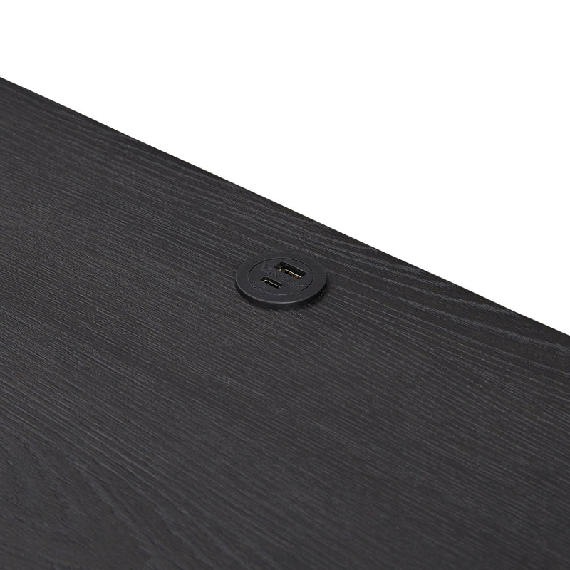 Petite table de chevet - poivre, Noir