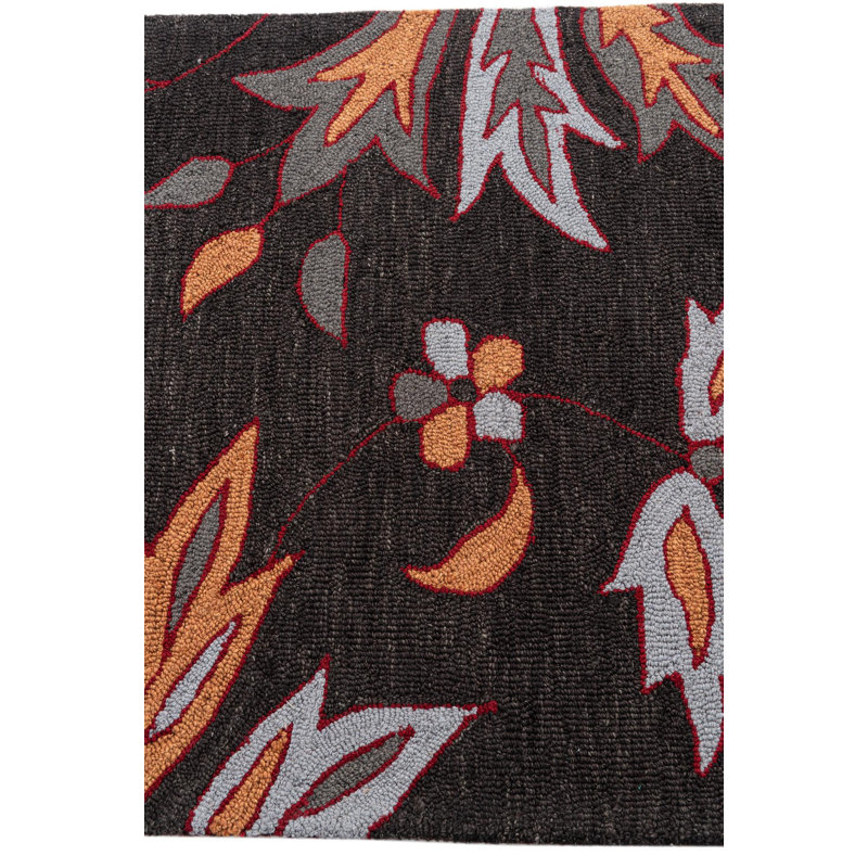 Tapis gris foncé Noell