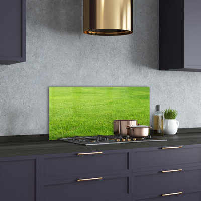 50cm W x 100cm L Glass Peel and Stick Panel