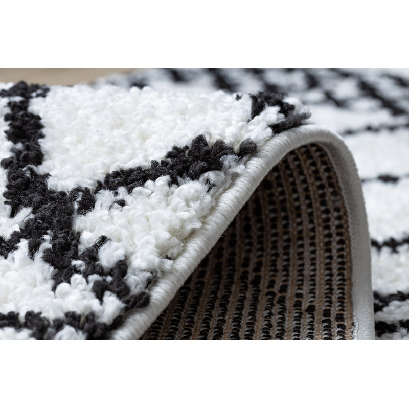 Runner Geometric Area Rug, Runner 60 x 300cm