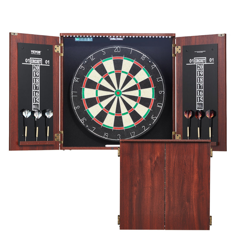 Ensemble de jeu de fléchettes et armoire VEVOR