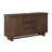 Harper 60" W Transitional Sideboard — Trestle Base · Adjustable Shelving · Walnut Finish
