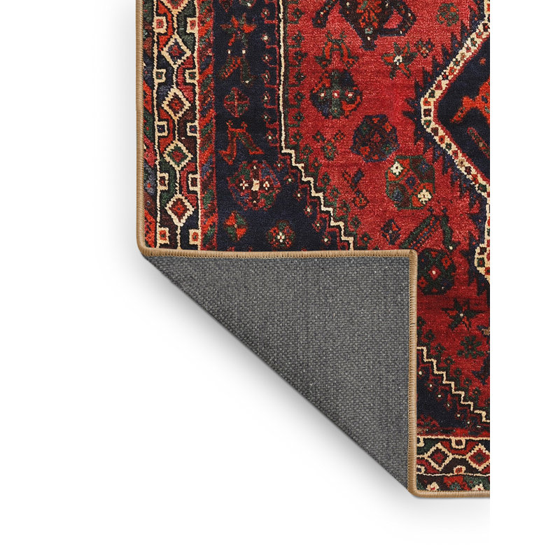 Tapis jaune clair/marron/noir Finnmark, Rectangle de 5 pi x 8 pi