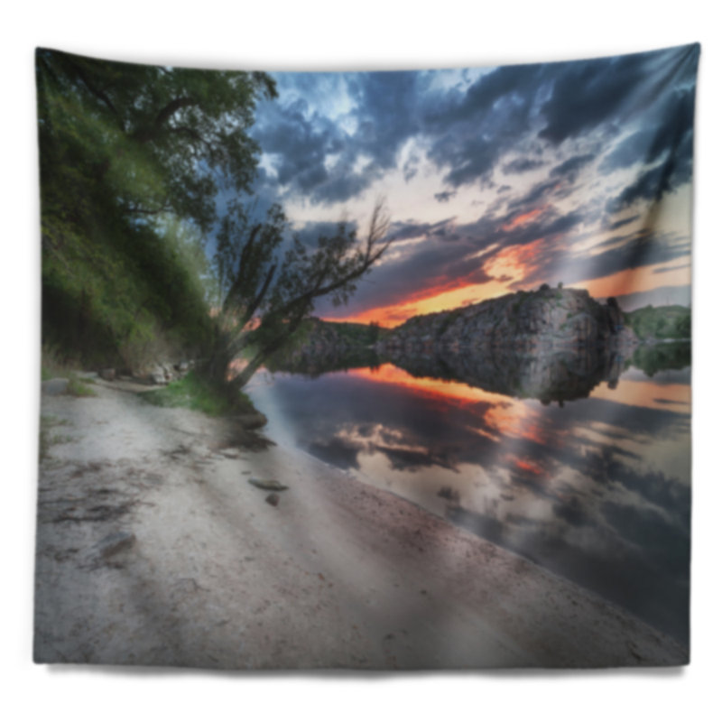 Polyester Tapestry, 32" H x 39" W
