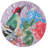 Rashma Vinyl Floral Round Placemat
