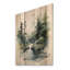 Alaska Misty Fjords II sur impression sur bois-359945155
