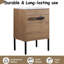 Meuble-lavabo 24 po avec lavabo - Meuble double usage en céramique avec charnière à fermeture en douceur et contreplaqué-742338659-742338661