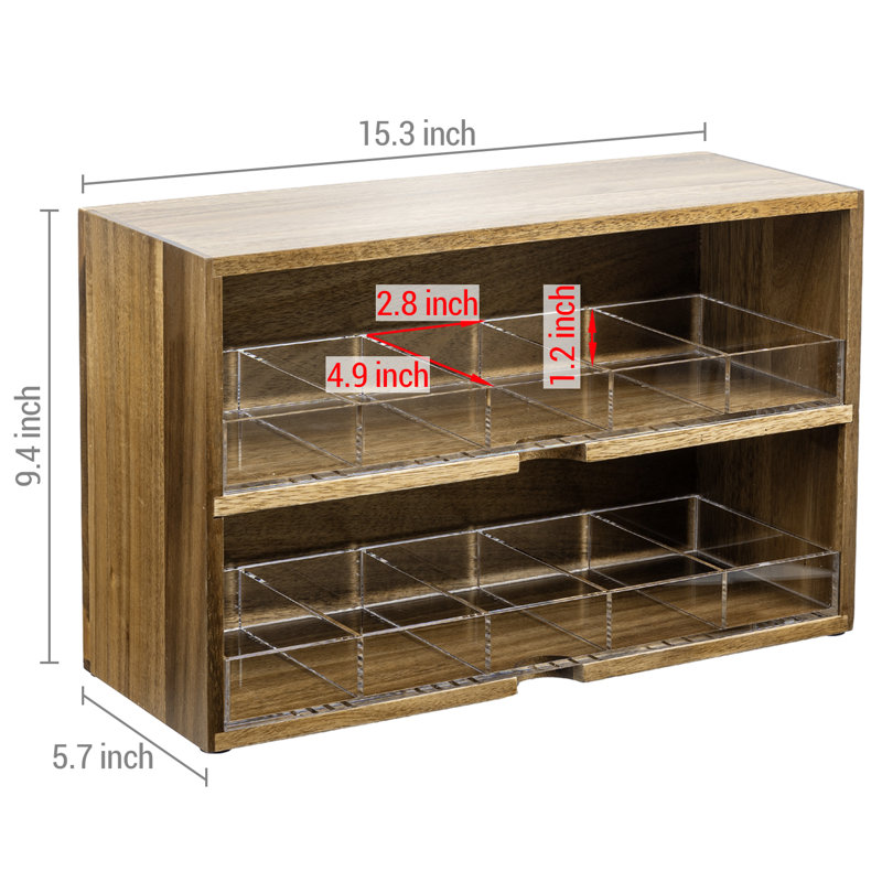 Wood Tea Box