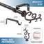 Tringle à rideaux simple Haigler-1395084962-1395084963