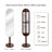 Flat Floor Mirror with Hooks-982194765